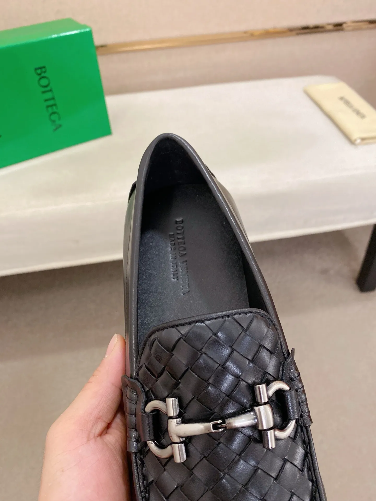 Men's shoes 💰 400💰 (Niu Li + Niu Pad) [BV] latest hot style‼ ️Casual men's shoes, uppers imported first-layer cowhide ➕Full imported cowhide lining✔️Exquisite workmanship, excellent foot feel, special rubber soles✔️, cool and fashionable, the latest fashion, fashionable outsole, hurry up. Code number: 38-44 (can be customized to 37.45, non-refundable)